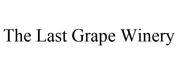  THE LAST GRAPE WINERY