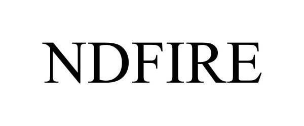 Trademark Logo NDFIRE
