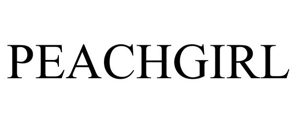 Trademark Logo PEACHGIRL