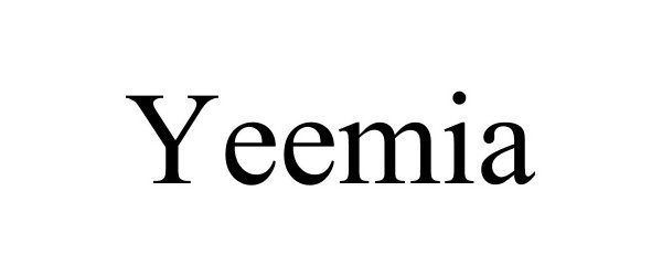 Trademark Logo YEEMIA
