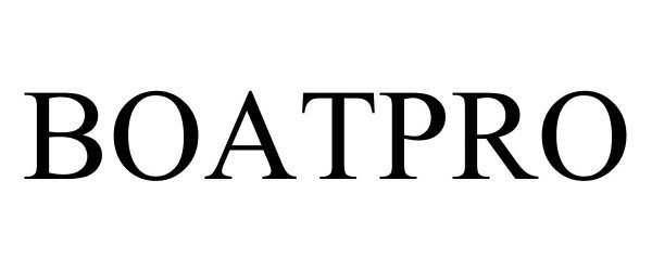 Trademark Logo BOATPRO