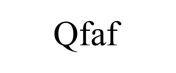 Trademark Logo QFAF
