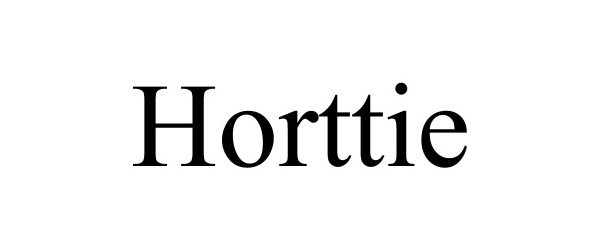 Trademark Logo HORTTIE
