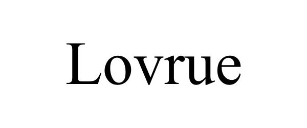 Trademark Logo LOVRUE