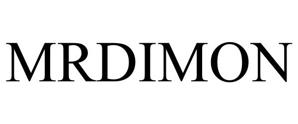 Trademark Logo MRDIMON
