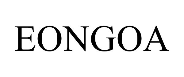 Trademark Logo EONGOA