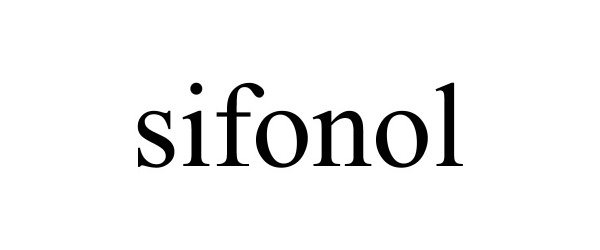 Trademark Logo SIFONOL