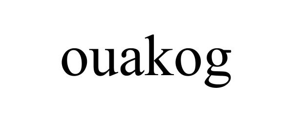 Trademark Logo OUAKOG