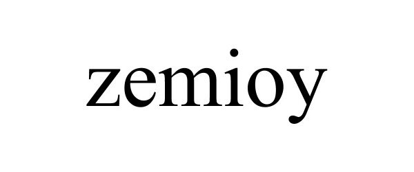 Trademark Logo ZEMIOY