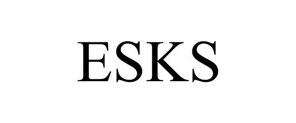 Trademark Logo ESKS