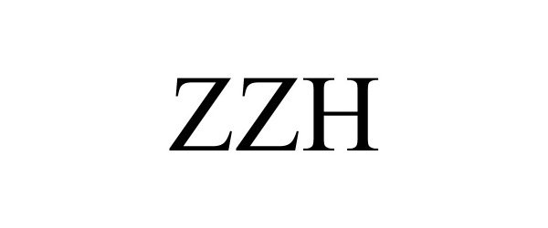Trademark Logo ZZH