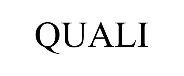 Trademark Logo QUALI