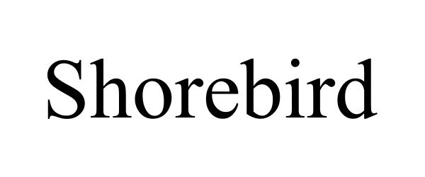 Trademark Logo SHOREBIRD