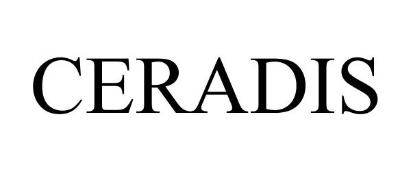 Trademark Logo CERADIS