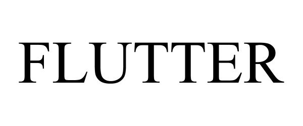 Trademark Logo FLUTTER