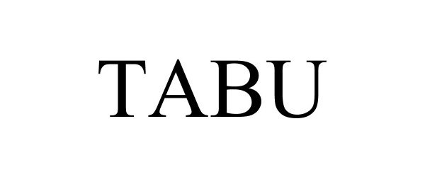 Trademark Logo TABU