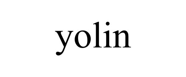 Trademark Logo YOLIN