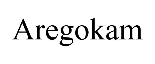 Trademark Logo AREGOKAM