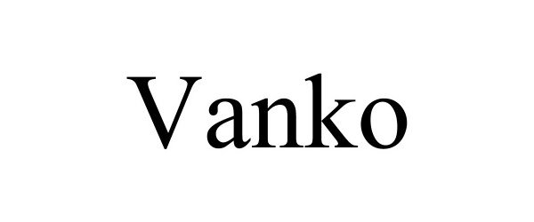 Trademark Logo VANKO