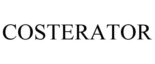 Trademark Logo COSTERATOR