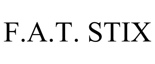 Trademark Logo FAT STIX