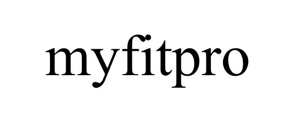 Trademark Logo MYFITPRO