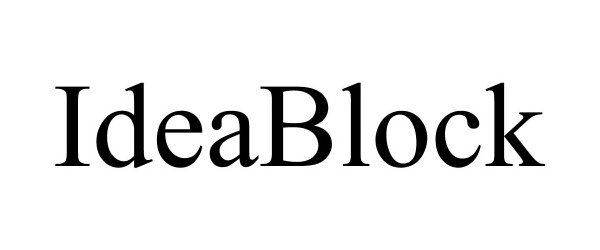 Trademark Logo IDEABLOCK