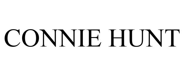 Trademark Logo CONNIE HUNT