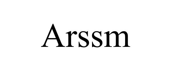  ARSSM