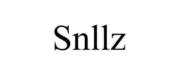 Trademark Logo SNLLZ