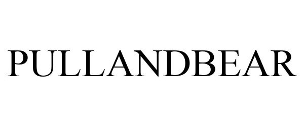 Trademark Logo PULLANDBEAR