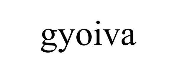 Trademark Logo GYOIVA