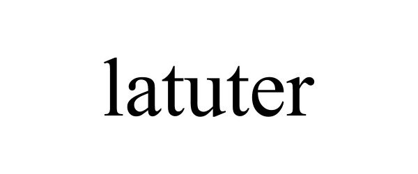 Trademark Logo LATUTER