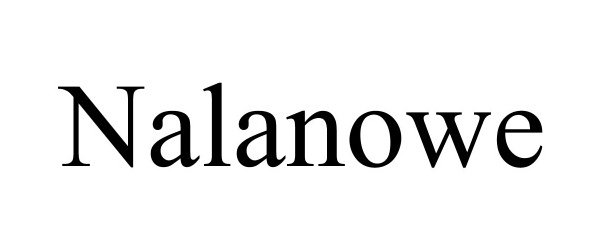 Trademark Logo NALANOWE