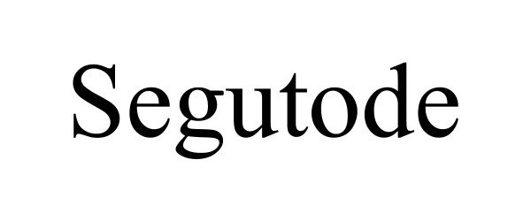 Trademark Logo SEGUTODE