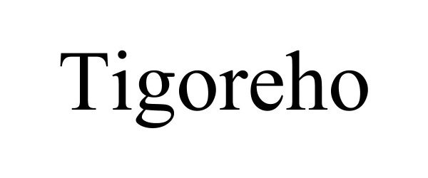 Trademark Logo TIGOREHO