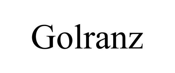 Trademark Logo GOLRANZ