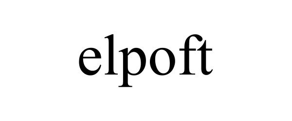 Trademark Logo ELPOFT