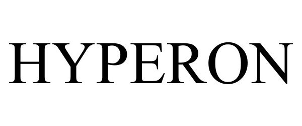 Trademark Logo HYPERON