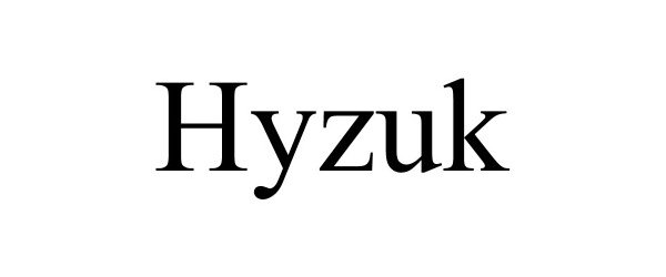 Trademark Logo HYZUK