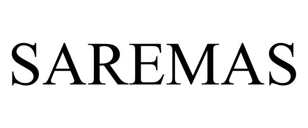 Trademark Logo SAREMAS