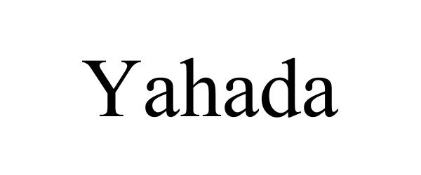 Trademark Logo YAHADA