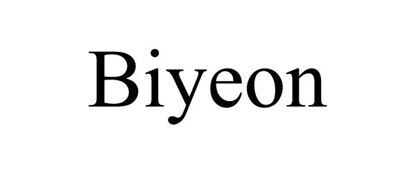 Trademark Logo BIYEON