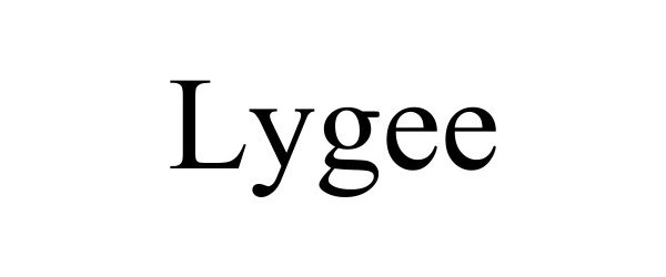 Trademark Logo LYGEE