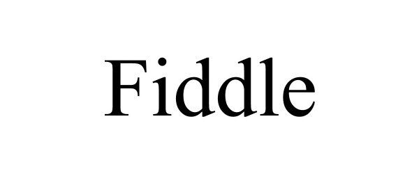 FIDDLE