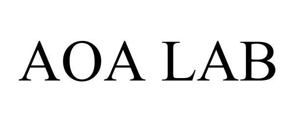 Trademark Logo AOA LAB