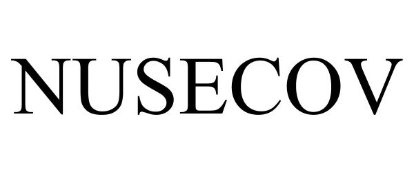 Trademark Logo NUSECOV