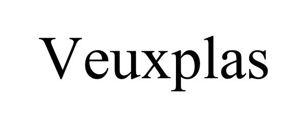 Trademark Logo VEUXPLAS