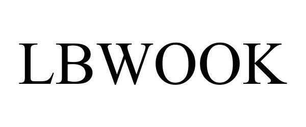 Trademark Logo LBWOOK