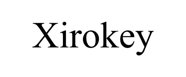 Trademark Logo XIROKEY